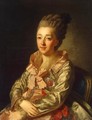 Portrait of Grand Duchess Natalia Alexeyevna - Alexander Roslin