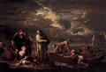 Pythagoras and the Fisherman - Salvator Rosa