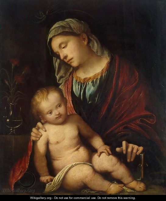 Madonna and Child - Gerolamo Romanino