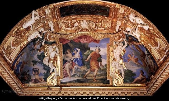Ceiling decoration - Giovanni Francesco Romanelli