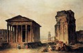 Ruins at Nimes - Hubert Robert