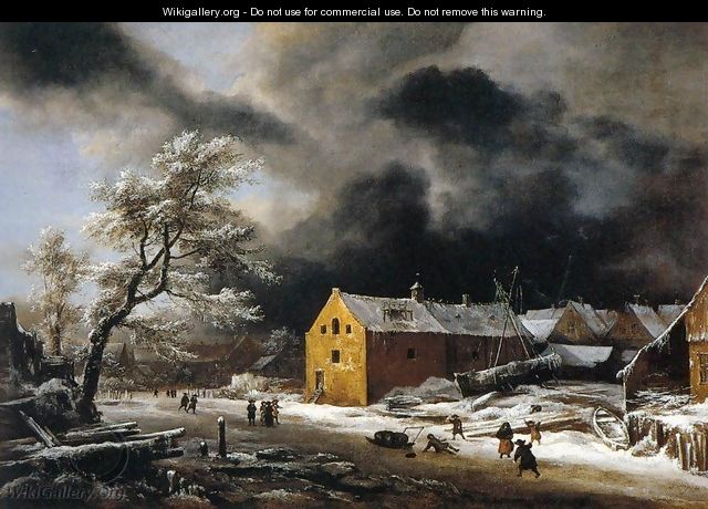 Winter Landscape - Jacob Van Ruisdael