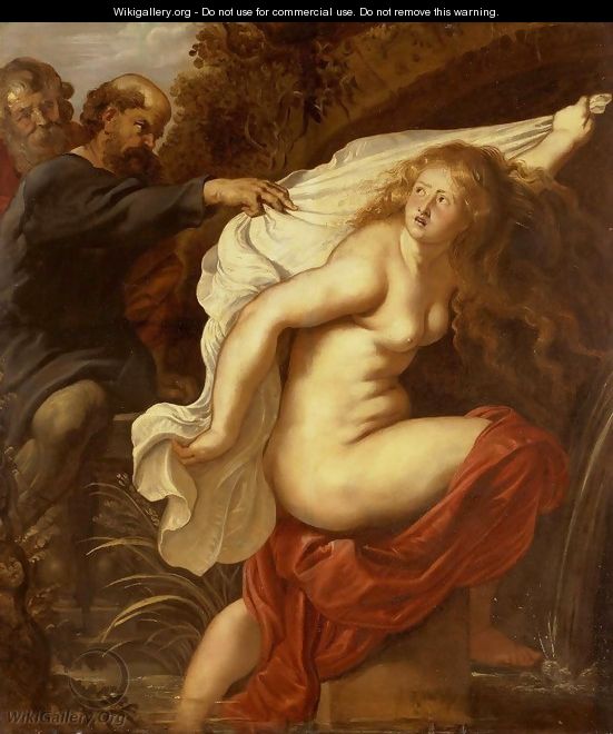 Susanna and the Elders - Peter Paul Rubens
