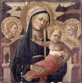 Madonna and Child Enthroned 2 - Giovanni di ser Giovanni Guidi (see Scheggia)