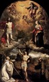 St Sebastian between St Bernard and St Francis - Alonso Sanchez Coello