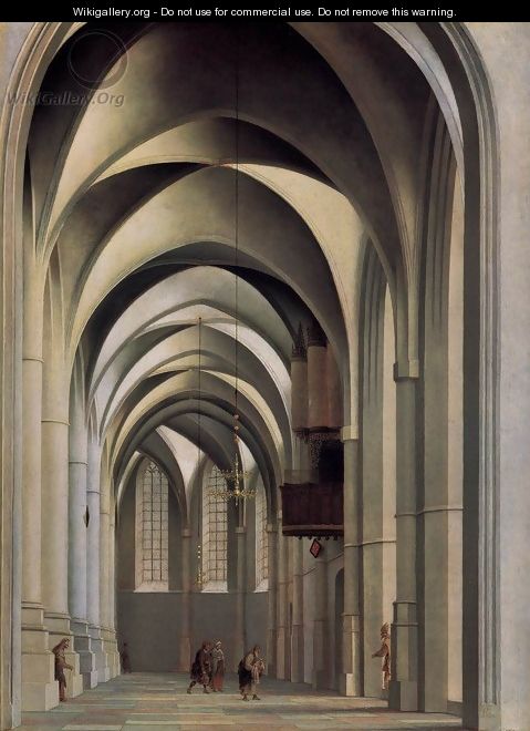 Choir of St. Bavo, Haarlem - Pieter Jansz Saenredam