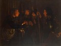 Denial of St Peter - Gerard Seghers