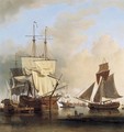 Shipping on the Thames off Rotherhithe - Samuel Scott