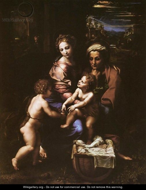 The Holy Family, or La Perla - Raffaelo Sanzio
