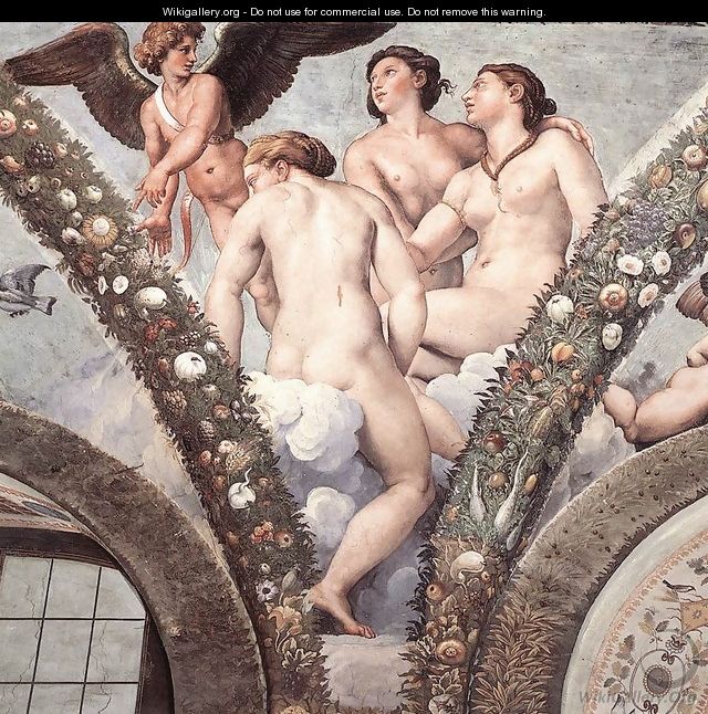 Cupid and the Three Graces 2 - Raffaelo Sanzio
