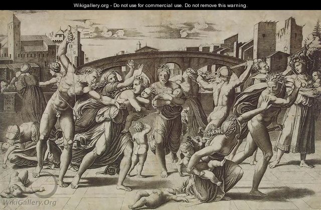 Massacre of the Innocents - Marcantonio Raimondi