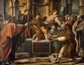 St Paul before the Proconsul 2 - Raffaelo Sanzio