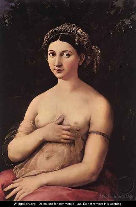 Portrait of a Young Woman (La Fornarina) - Raffaelo Sanzio