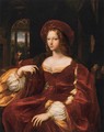 Portrait of Dona Isabel de Requesens, Vice-Queen of Naples - Raffaelo Sanzio