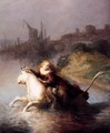 The Abduction of Europa (detail) - Rembrandt Van Rijn