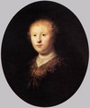 Portrait of a Young Woman - Rembrandt Van Rijn
