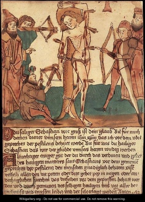 The Martyrdom of St Sebastian - Hans Paur