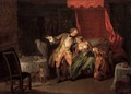 Mme. de Bouvillon Tempts Fate by Asking Ragotin to Search for a Flea - Jean-Baptiste Joseph Pater