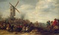 Battle by the Windmill - Joseph Parrocel