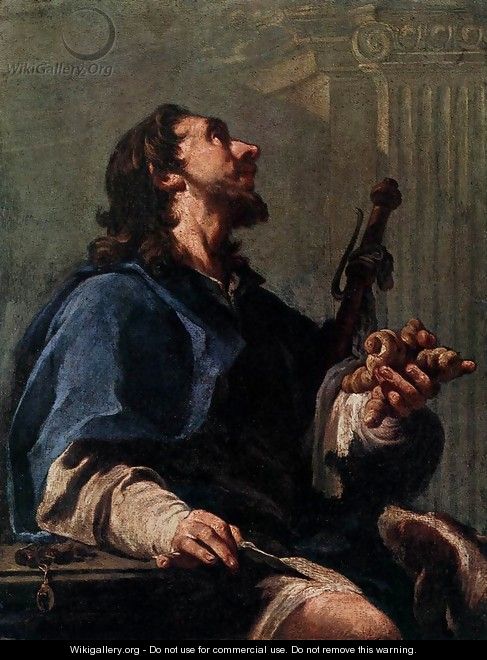 St Roch - Giovanni Battista Pittoni the younger