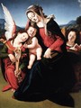 Virgin and Child with Two Angels - Piero Di Cosimo