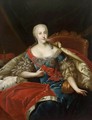 Portrait of Johanna Elisabeth, Princess of Anhalt-Zerbst - Antoine Pesne