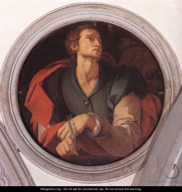 St Luke - (Jacopo Carucci) Pontormo