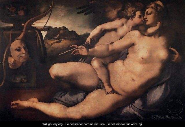 Venus and Cupid - (Jacopo Carucci) Pontormo