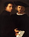Portrait of Two Friends - (Jacopo Carucci) Pontormo