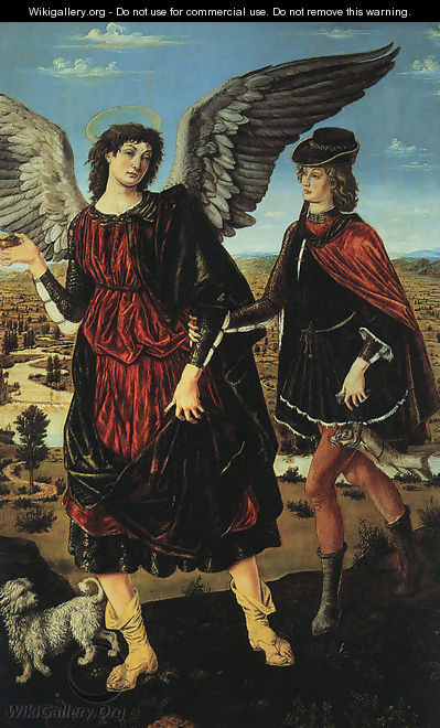 Tobias and the Angel - Antonio Pollaiolo