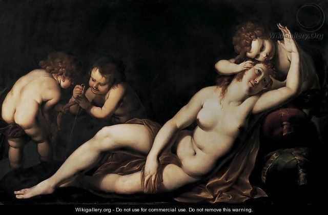 Venus and Cupids - Giulio Cesare Procaccini