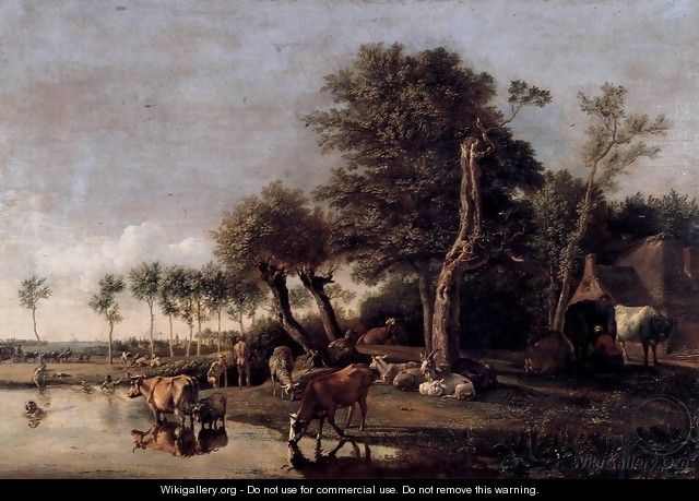 Cows Reflected in the Water - Paulus Potter