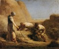 Trussing Hay - Jean-Francois Millet