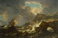 Storm in the Sea - Pieter the Younger Mulier (Tampesta, Pietro)