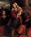 Sacred Conversation (detail) - Jacopo d'Antonio Negretti (see Palma Vecchio)