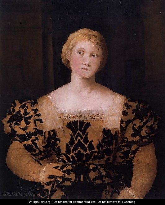 Portrait of Paola Priuli - Jacopo d