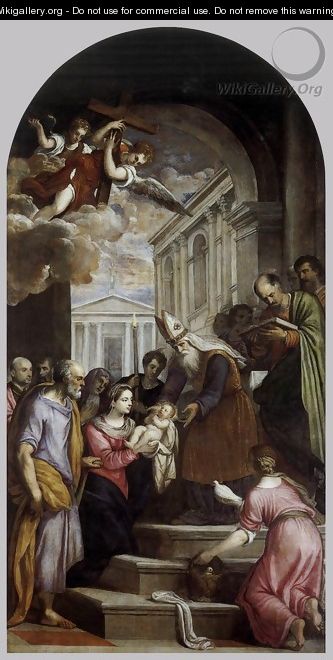 Presentation of Jesus in Temple - Jacopo d