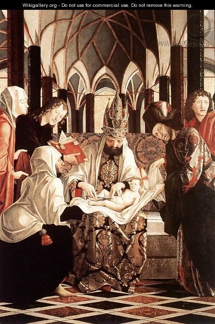 St Wolfgang Altarpiece Circumcision - Michael Pacher
