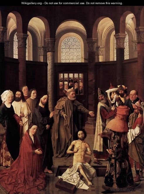 The Raising of Lazarus - Aelbert van Ouwater