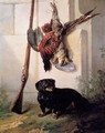 Hound with Gun and Dead Game - Jean-Baptiste Oudry