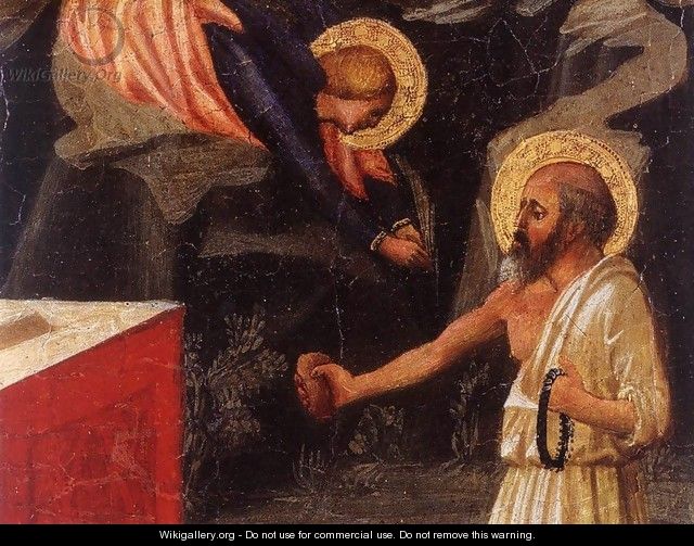 Christ in the Garden of Gethsemane (detail) 2 - Masaccio (Tommaso di Giovanni)