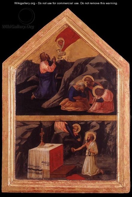 Christ in the Garden of Gethsemane - Masaccio (Tommaso di Giovanni)