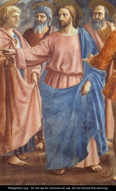 Tribute Money (detail) - Masaccio (Tommaso di Giovanni)
