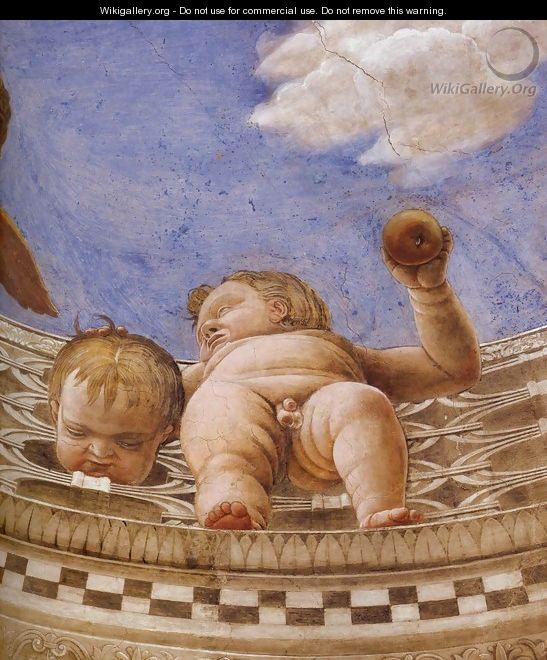Ceiling Oculus (detail) - Andrea Mantegna