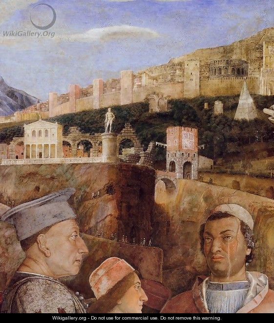 The Meeting (detail) 2 - Andrea Mantegna