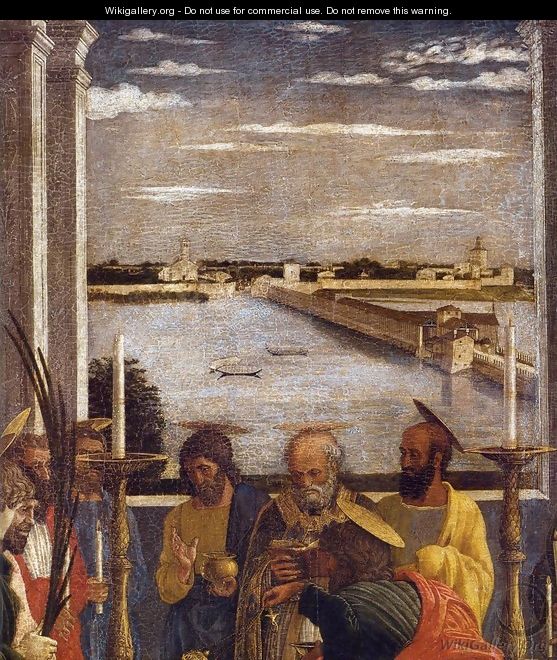 Death of the Virgin (detail) - Andrea Mantegna
