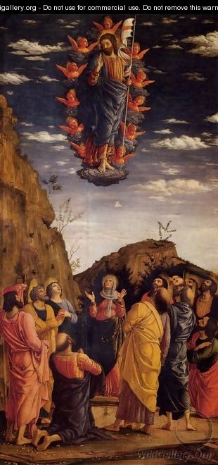 The Ascension of Christ - Andrea Mantegna