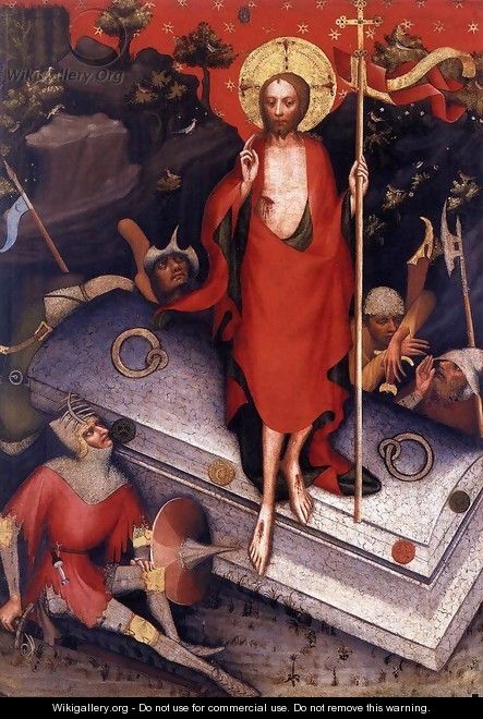 The Resurrection - Master of the Trebon Altarpiece