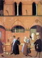 St Anthony Distributing his Wealth to the Poor 2 - Master of the Osservanza
