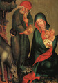 Rest on the Flight to Egypt, panel from Grabow Altarpiece - (Master of Minden) Bertram